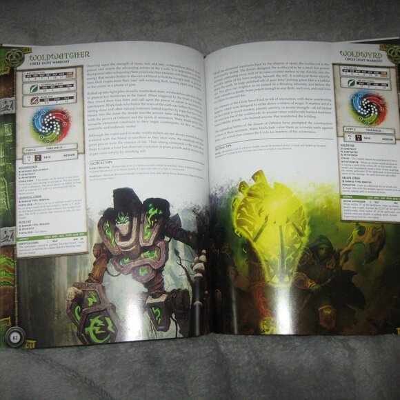 Warmachine RPG Hardcover Book Forces of Hordes: Circle of Orboros Command 2409A7 - Picture 8 of 8